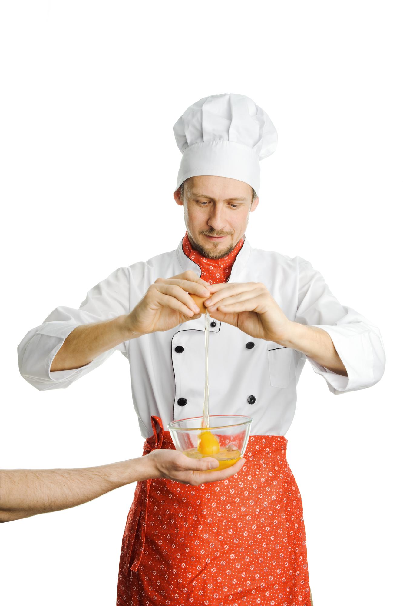 Chef and team in studio kitchen during a tasting session